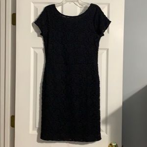 Black lace dress